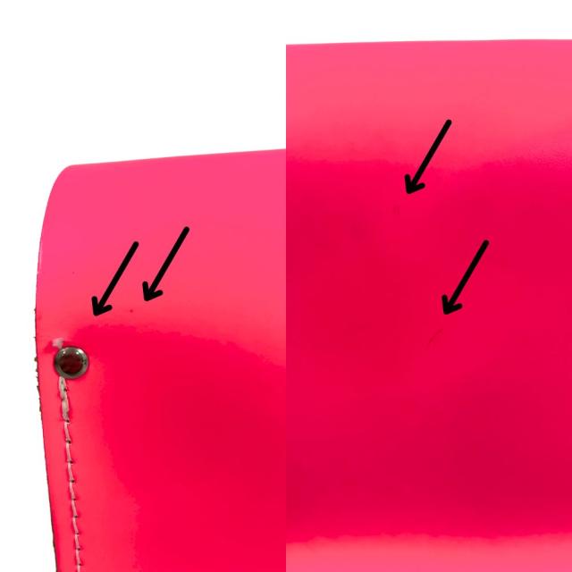 The Cambridge Satchel Company ケンブリッジ サッチェル カンパニー レザー ショルダーバッグ ネオンピンク 正規品 / 53646_4