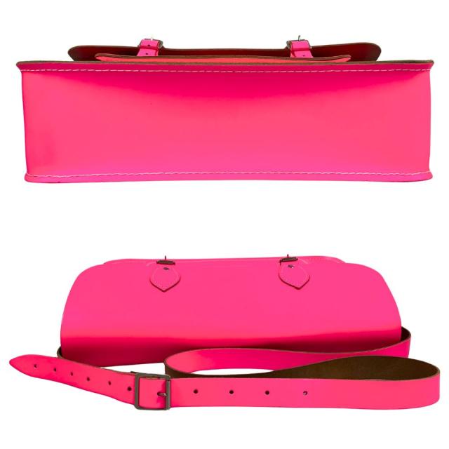 The Cambridge Satchel Company ケンブリッジ サッチェル カンパニー レザー ショルダーバッグ ネオンピンク 正規品 / 53646_5