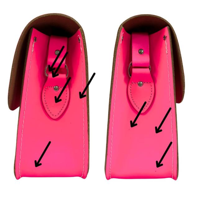 The Cambridge Satchel Company ケンブリッジ サッチェル カンパニー レザー ショルダーバッグ ネオンピンク 正規品 / 53646_6