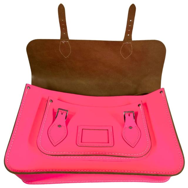 The Cambridge Satchel Company ケンブリッジ サッチェル カンパニー レザー ショルダーバッグ ネオンピンク 正規品 / 53646_7