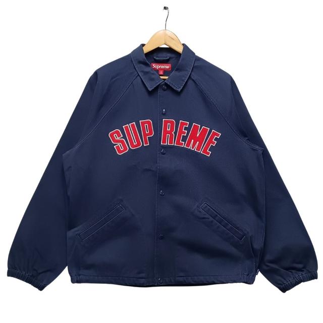 SUPREME シュプリーム Arc Denim Coaches Jacket アーチロゴ デニム コーチジャケット ブルゾン ネイビー サイズL 正規品 / 53728