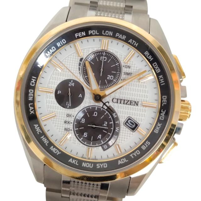 CITIZEN シチズン H804-T026974 アテッサ エコドライブ ソーラー電波 メンズ 腕時計 正規品 / C707