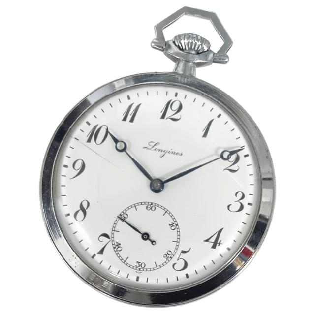 LONGINES ロンジン スモールセコンド 手巻き 懐中時計 正規品 / C1039