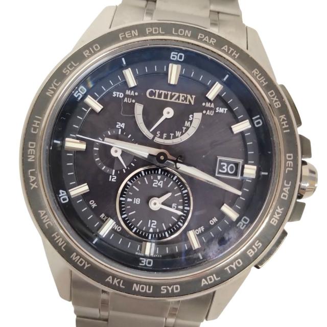 CITIZEN シチズン H820-T020135 アテッサ エコドライブ 電波ソーラー メンズ 腕時計 正規品 / C724