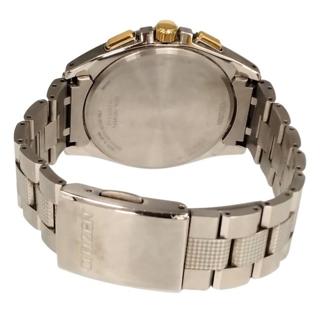 CITIZEN シチズン H804-T026974 アテッサ エコドライブ ソーラー電波 チタン メンズ 腕時計 正規品 / C927_5