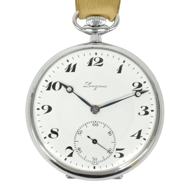 LONGINES ロンジン スモールセコンド 手巻き 15石 5172030 懐中時計 正規品 / C971