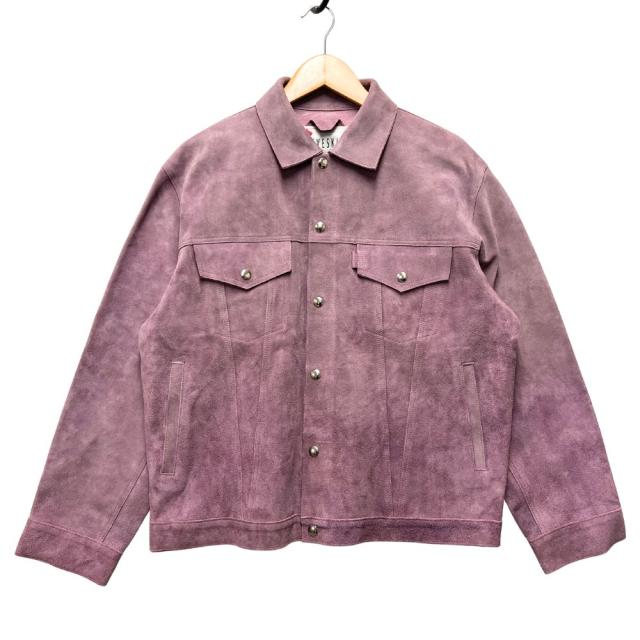 SEVESKIG セヴシグ BACK SIDE 557 JKT スウェード ジャケット パープル サイズ M 正規品 / 53900
