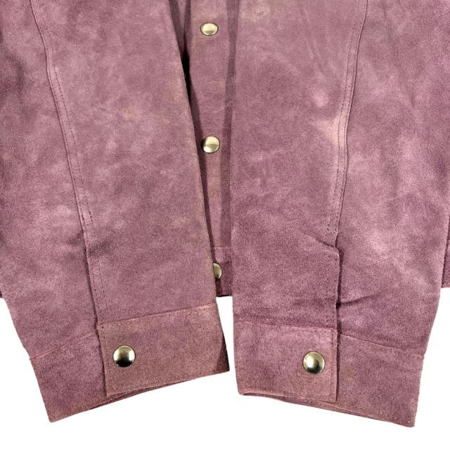 SEVESKIG セヴシグ BACK SIDE 557 JKT スウェード ジャケット パープル サイズ M 正規品 / 53900_2