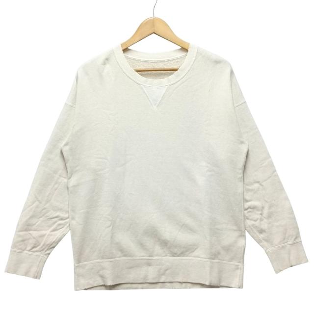 VISVIM ビズビム 品番 0120205010011 JUMBO SWEAT L/S (UNEVEN DYE) 加工 スウェット アイボリー サイズ1 正規品 / 54142 17,448円