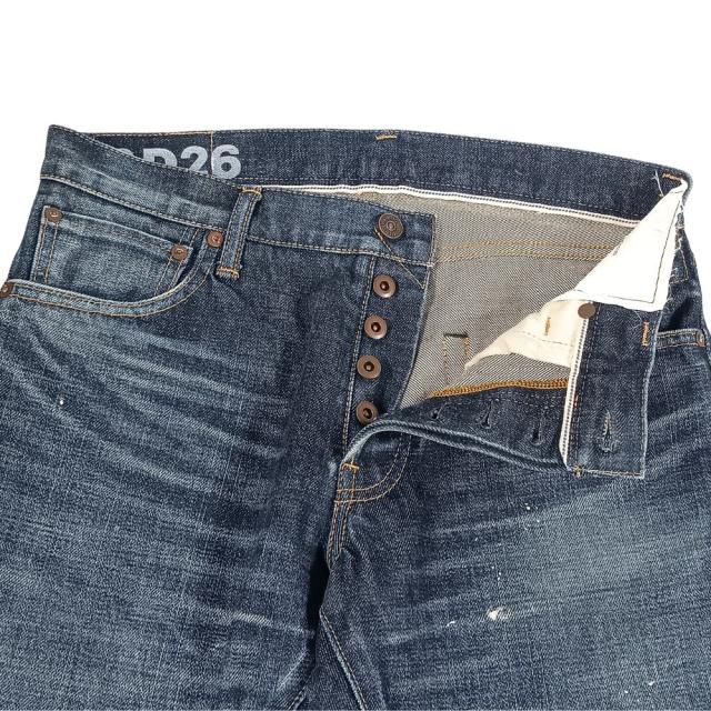 VISVIM ビズビム 品番 0121105005019 SOCIAL SCULPTURE 10 DANAGED-26 加工 デニムパンツ インディゴ サイズL28W32 正規品 / 54147_6
