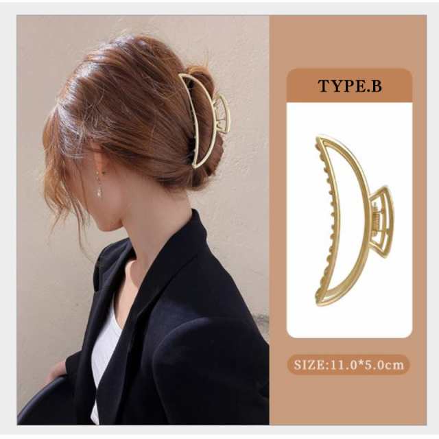 パール　ヘアクリップ　ゴールド　韓国　リボン　バンスクリップ　髪どめ　アクセ