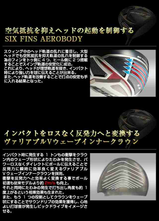 ヘッド単体【新品】！究極の飛距離性能を追求した 超高反発CBR