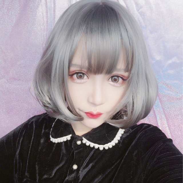 ウィッグ 自然 ロング フルウィッグ コスプレ姫カットウイッグ