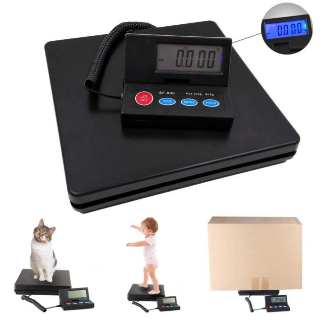 電子秤2g単位 隔測式 デジタル台はかり スケール 風袋機能搭載 オートオフ機能 最大50Kgまで計量可能 携帯便利 操作簡単 5,617円