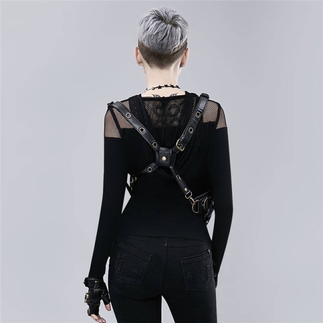 レッグバッグ バイクPUレザーウエストツールバッグ 多機能 ハロウィン