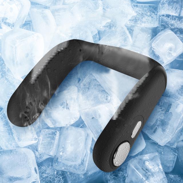 2021最新進化版　ネッククーラー首掛け扇風機mini ネッククーラー ミニ扇風機usb充電式 扇風機 スポーツネックファン ネッククーラー物理的な冷却 首掛け ハンズフリー ポータブル扇風機 の通販は 5,107円