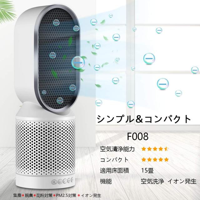 空気清浄機 小型15畳2重清浄マイナスイオン脱臭消臭浮遊花粉 タバコ ニオイ PM2.5対策 除菌 殺菌 カビ ホコリ集塵微細粒子99.99%除去3段階風量調整静音 タイマー機能付き省エネ睡眠モード 空気清浄機 小型15畳2重清浄マイナスイオン脱臭消臭浮遊花粉 タバコ
