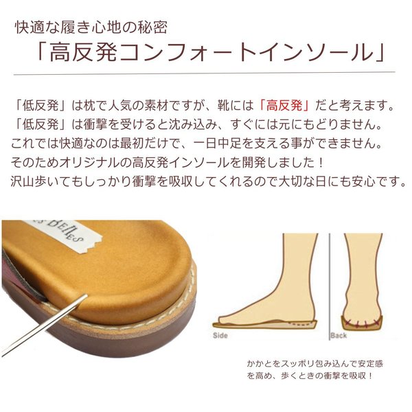 やさしい靴工房 Belle&Sofa レディース サンダル アムアム AMAM1 ベル