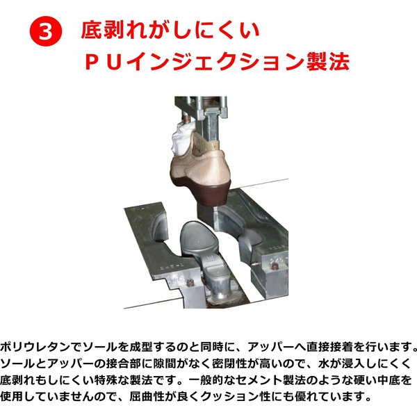 トップドライ パンプス レディース レイン 防水 ゴアテックス アサヒ TOP DRY/TDY3938/39-38 ブラック/ライトグレー