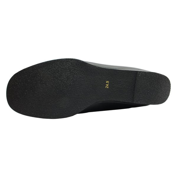 ハッシュパピー レディース ウエッジソール パンプス L-6561t 6561 Hush puppies 婦人靴 ブラック ダークブラウン 黒_8
