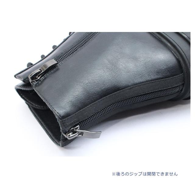 by バイ あしながおじさん レディース ブーツ 8710535 レースアップ ショート スクウェアトゥ 厚底 靴 黒 白 ブラック アイボリー グレー_3