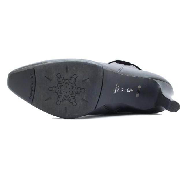 MELMO メルモ レディース ブーツ 7784 ショート レザー スクウェアトゥ