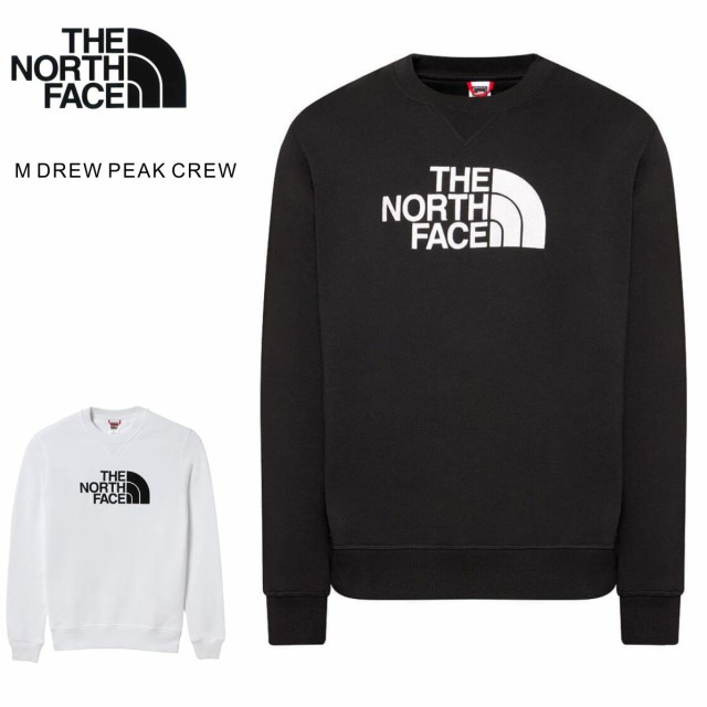 ザ・ノースフェイス メンズ トレーナー スウェット THE NORTH FACE DREW PEAK CREW ロゴ刺しゅう NF0A4SVR【並行輸入品】