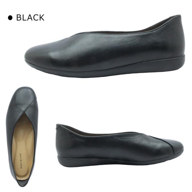 Periwinkle ペリウィンクル レディース パンプス スリッポン 9301 本革