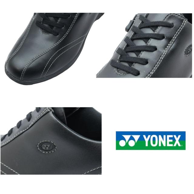 ヨネックス YONEX レディース L30F  ウォーキングシューズ  パワークッション 3.5E 内側ファスナー 膝 腰 負担軽減 シニア 旅行 母の日 ギフト