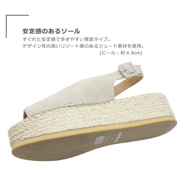 APOM アポム レディース サンダル 136 ストラップ オープントゥ