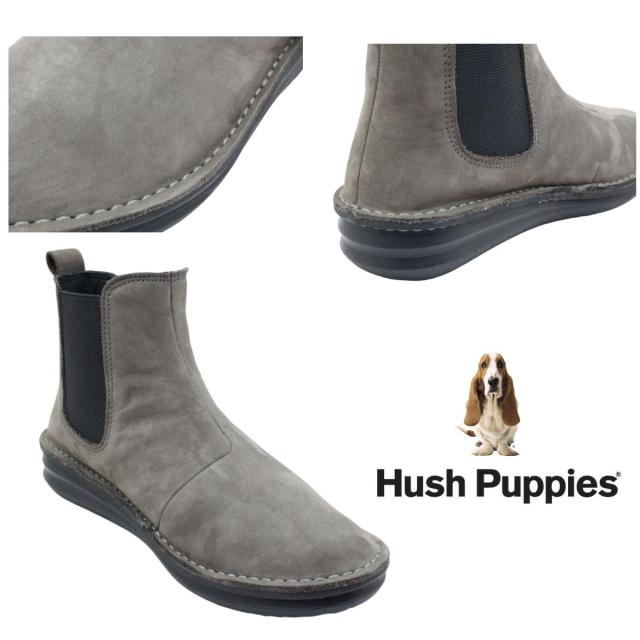 ハッシュパピー レディース L-6100T ショートブーツ 雪道対応 幅広4E