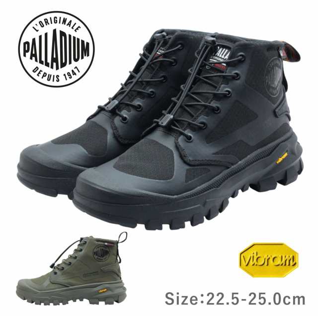 PALLADIUM パラディウム レディース スニーカー 74343 008 325 PALLARIDER CUFF WPA シューズ ビブラム ヴィブラム ウォータープルーフ