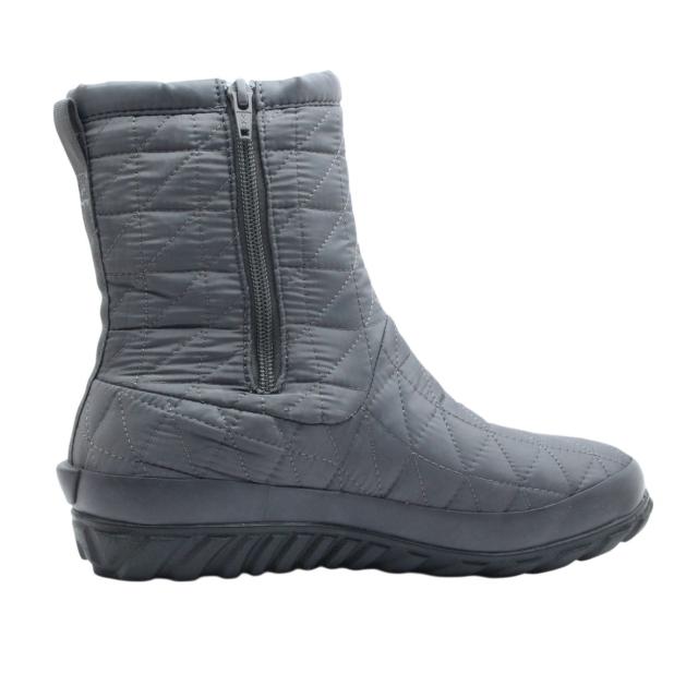 BOGS ボグス 72697 SNOWDAY II MID スノーデイ 2 ミッド スノーブーツ キルティング 防水 防滑 保温 抗菌 雨 雪 靴 ダークグレー オリーブ_6