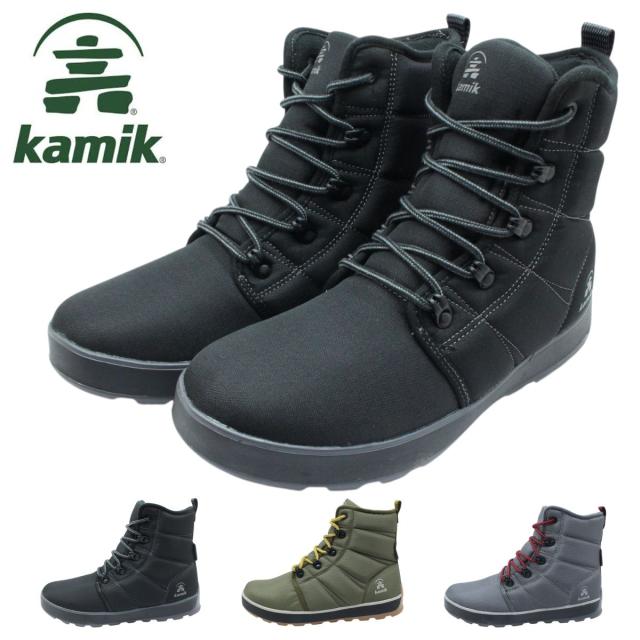 kamik カミック メンズ スノーブーツ SPENCER N スペンサー 1600565 防水 防滑 防寒 アウトドア ウィンター シューズ 紐靴