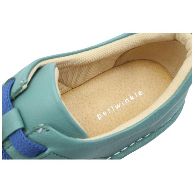 Periwinkle ペリウィンクル レディース カジュアルシューズ 3762 ゴム紐 幅広4E 厚底 本革 ウォーキング スニーカー 婦人靴_9