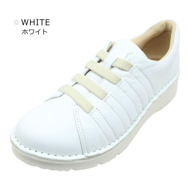 Periwinkle ペリウィンクル レディース カジュアルシューズ 3762 ゴム紐 幅広4E 厚底 本革 ウォーキング スニーカー 婦人靴_1