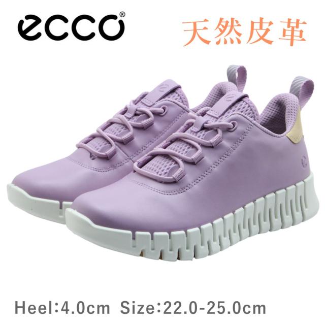 ECCO GRUUV W エコー グルーブ レディース シューズ 218203 60990 ウォーキング レザー 革 紐 靴