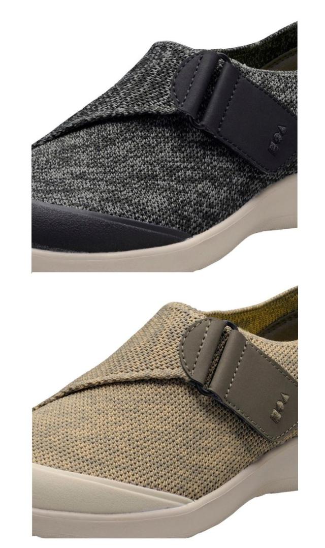 ■●▲Designs フォートゥースリーデザインズ レディース ウォーキングシューズ 0980 CUD 098 ブラック オリーブ スニーカー ベルクロ 軽量 アキレス ソルボ_10