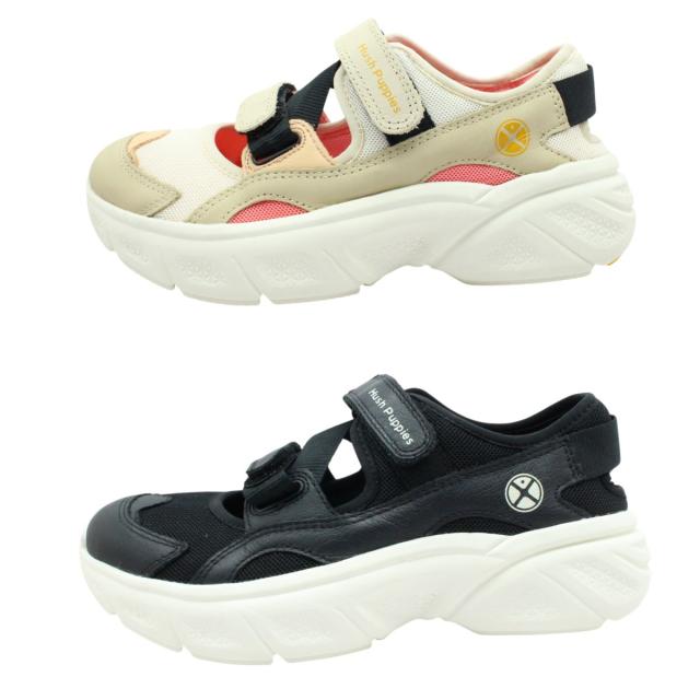 Hush Puppies ハッシュパピー レディース レザー スニーカー サンダル MOVEMENT HYBRID 靴 厚底 軽量 ベルト BODY SHOE HPW10709 10711_9