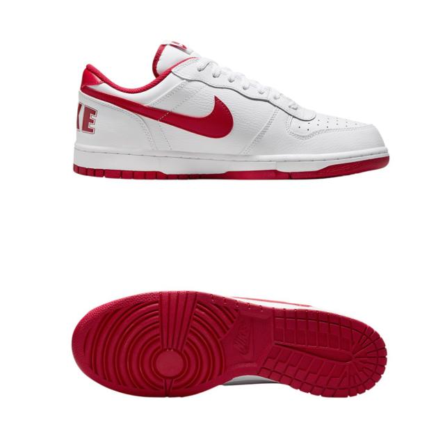NIKE ナイキ BIG NIKE LOW ナイキ ビッグ ロー ホワイト レッド 白