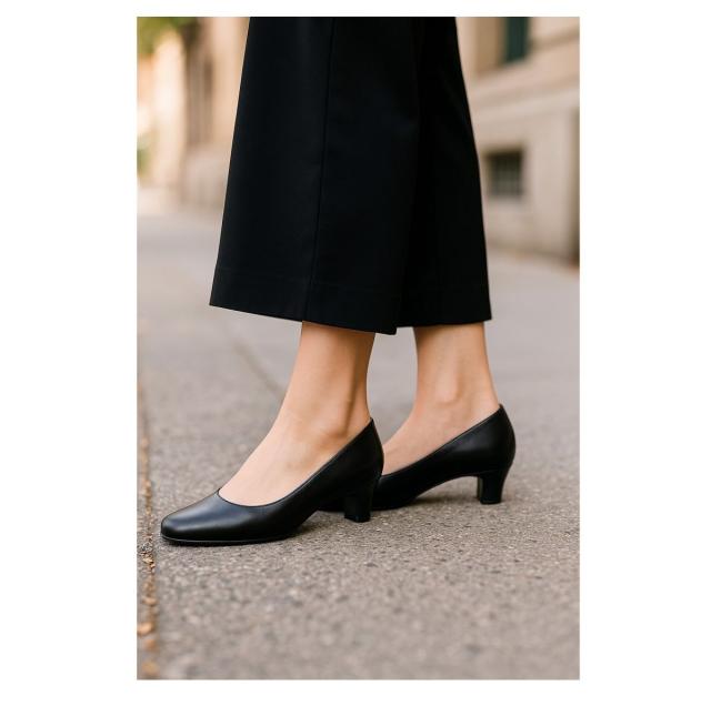 CHICSLICK by.enchanted シックスリック バイ エンチャンテッド 1101 レディース パンプス ローヒール フォーマル レザー 本革 軽量 靴_7