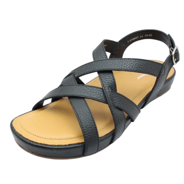 ハッシュパピー レディース コンフォート サンダル L-6108NT バック