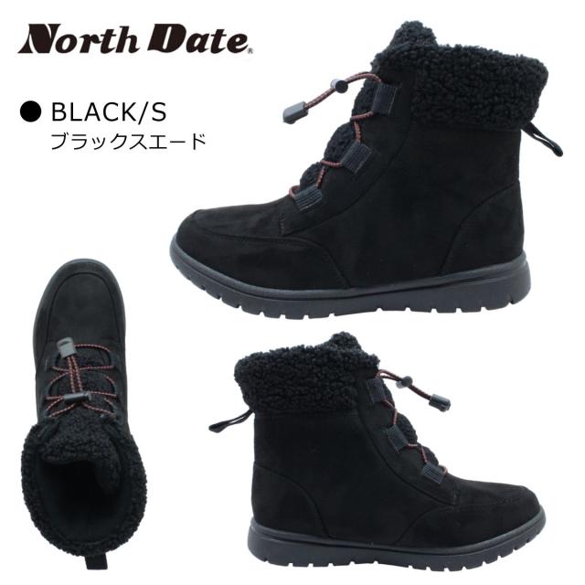 North Date ノースデイト レディース スパイク スノーブーツ 38044