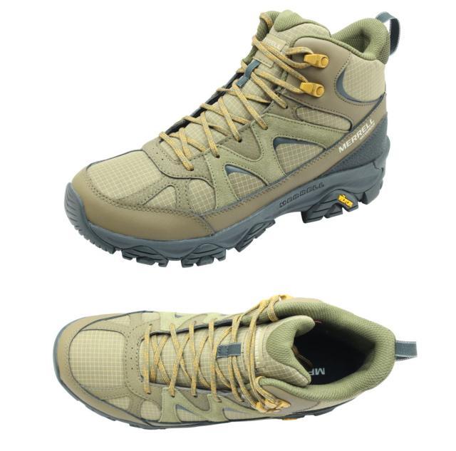 MERRELL メレル J038291 38291 メンズ シューズ スニーカー サーモ スノー グリップ ミッド ウォータープルーフ ビブラム 防滑 防水 冬 靴_1