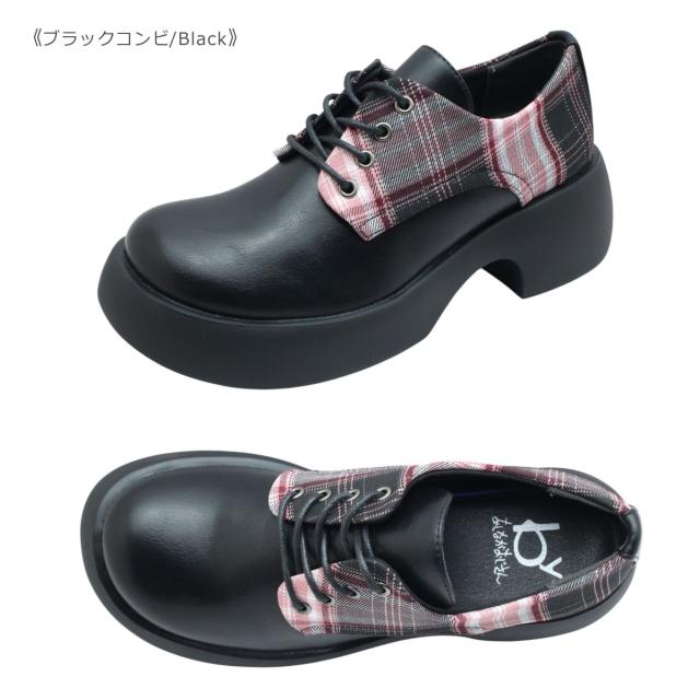 by バイ あしながおじさん 8710639 レディース レースアップ シューズ 