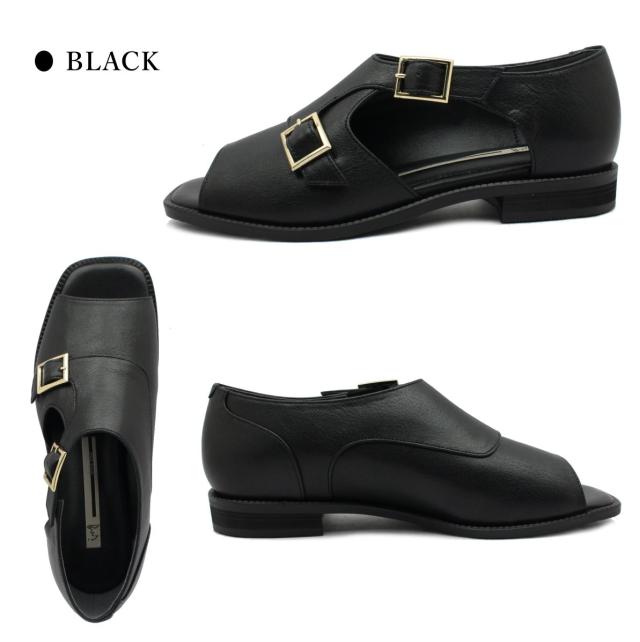 イング ing レディース ダブルモンクサイドオープンシューズ IGLF