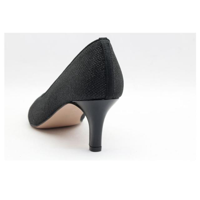 MELMO メルモ レディース パンプス 7853 ポインテッドトゥ シャイニー