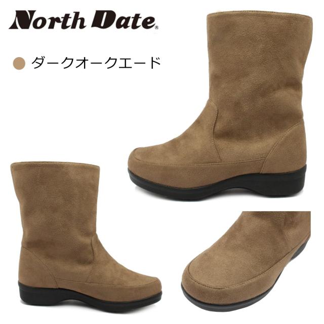 ノースデイト レディース スノーブーツ 68835 ガラス繊維配合 3E相当
