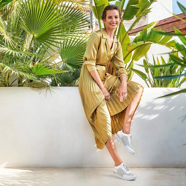 ピコリノス PIKOLINOS レディース CANTABRIA レザースニーカー