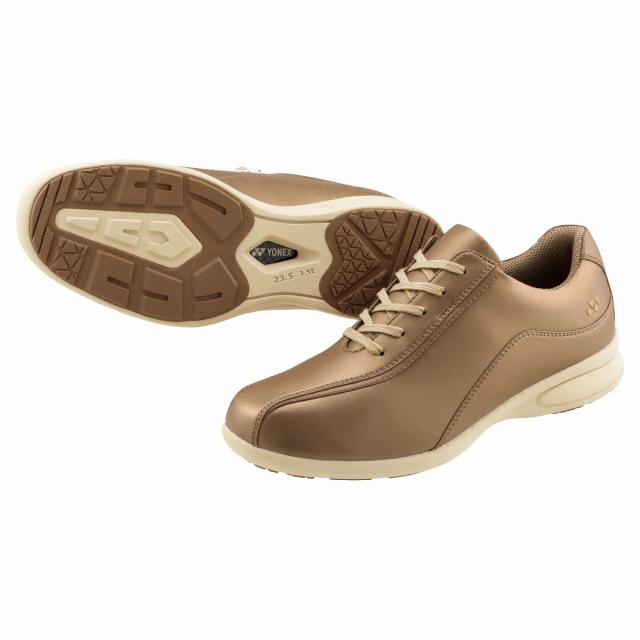 ヨネックス YONEX レディース L118  ウォーキングシューズ  パワークッション 3.5E 内側ファスナー 膝 腰 負担軽減 シニア 旅行 母の日 ギフト